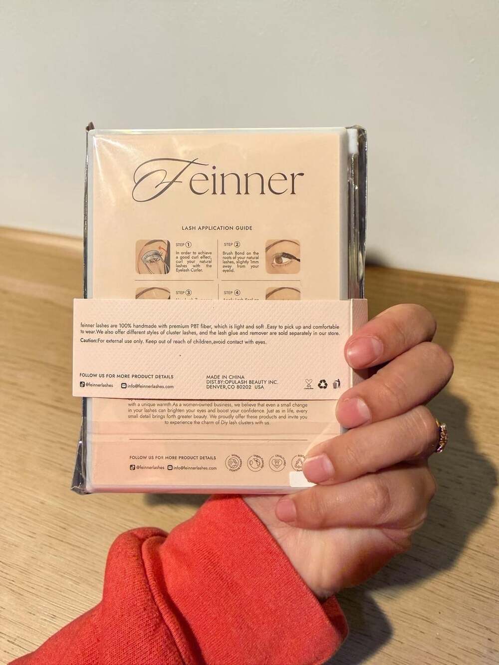 Feinner Lashes Pure 01 8mm-12mm DIY Eyelash Extensions